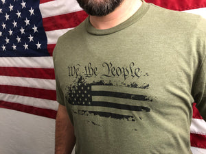 "We The People" American Flag Tee